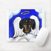 Dachshund Engel Muismat (Met muis)