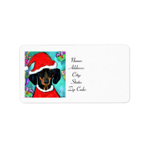 DACHSHUND ETIKET