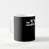 Dachshund Evoluties Koffiemok (Voorkant links)