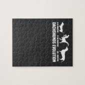 Dachshund Evoluties Legpuzzel (Horizontaal)