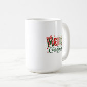 Dachshund Express Kerstmug Koffiemok (Voorkant rechts)