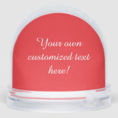 Dachshund Family Christmas Sneeuwbol (Achterkant)