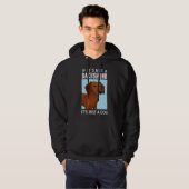Dachshund Favorite Breed Hoodie (Voorkant volledig)