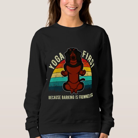 Dachshund First Trui (Voorkant)