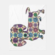 Dachshund Fleece Blanket