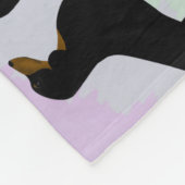 Dachshund Fleece Blanket Deken (Hoek)