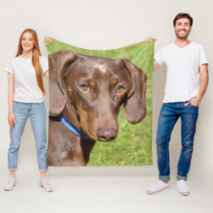 Dachshund Fleece Deken