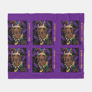 Dachshund Fleece Deken