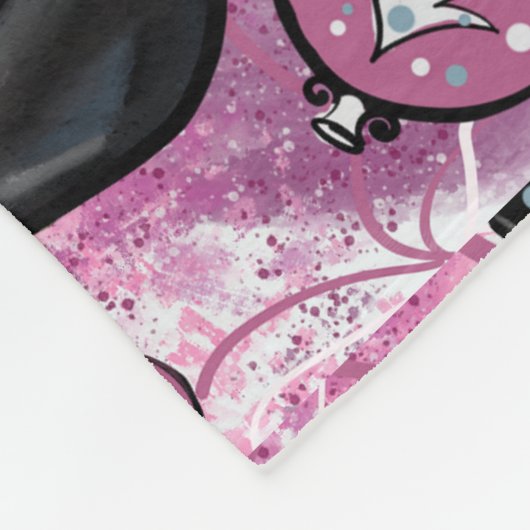 DACHSHUND FLEECE DEKEN (Hoek)