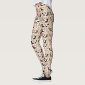 Dachshund floral dog leggings (Links)