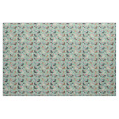 Dachshund  Florals Stof (Fat Quarter)