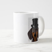 Dachshund, Formele hond en hoed Grote Koffiekop (Voorkant rechts)