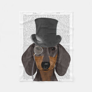 Dachshund, Formele hond en Pet Fleece Deken