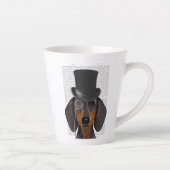 Dachshund, Formele hond en Pet Latte Mok (Rechts)