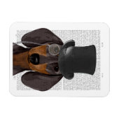 Dachshund, Formele hond en Pet Magneet (Horizontaal)