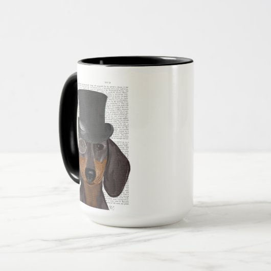 Dachshund, Formele hond en Pet Mok (Voorkant links)