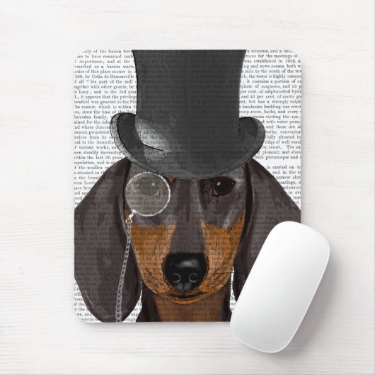 Dachshund, Formele hond en Pet Muismat (Met muis)