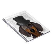 Dachshund, Formele hond en Pet Notitieboek (Rechterzijde)