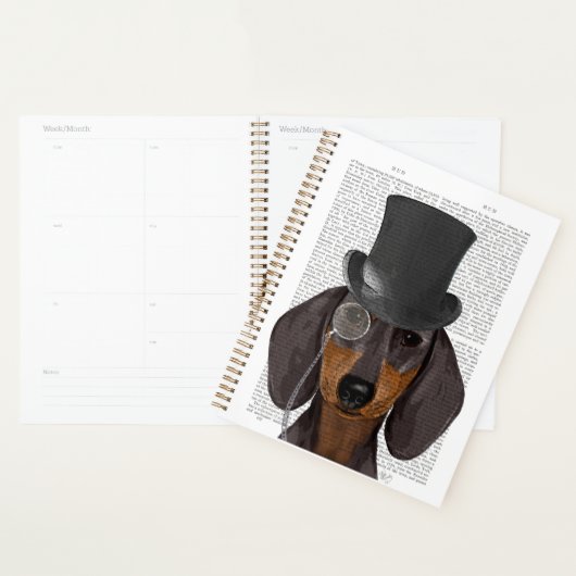 Dachshund, Formele hond en Pet Planner (Display)