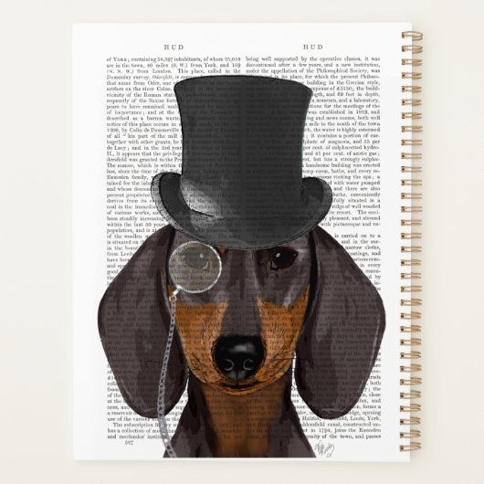 Dachshund, Formele hond en Pet Planner (Achterkant)