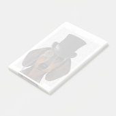 Dachshund, Formele hond en Pet Post-it® Notes (Schuin)