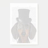 Dachshund, Formele hond en Pet Post-it® Notes (Voorkant)