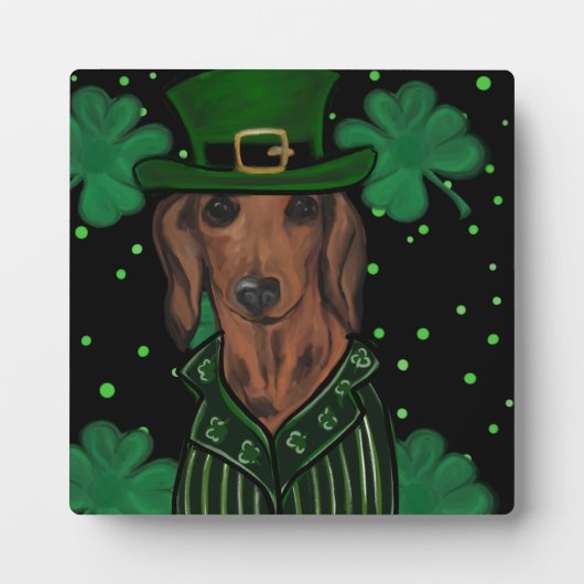 DACHSHUND FOTOPLAAT (Voorkant)