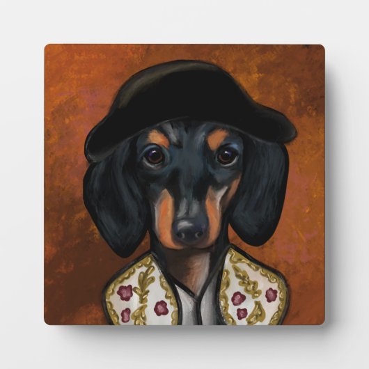 DACHSHUND FOTOPLAAT (Voorkant)