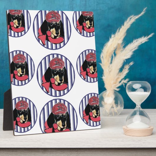 DACHSHUND FOTOPLAAT (Zijkant)