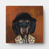 DACHSHUND FOTOPLAAT (Voorkant)