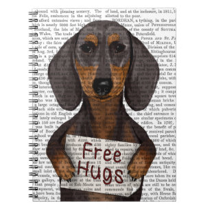 Dachshund Free Hugs Notitieboek