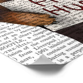 Dachshund Free Hugs Poster (Hoek)