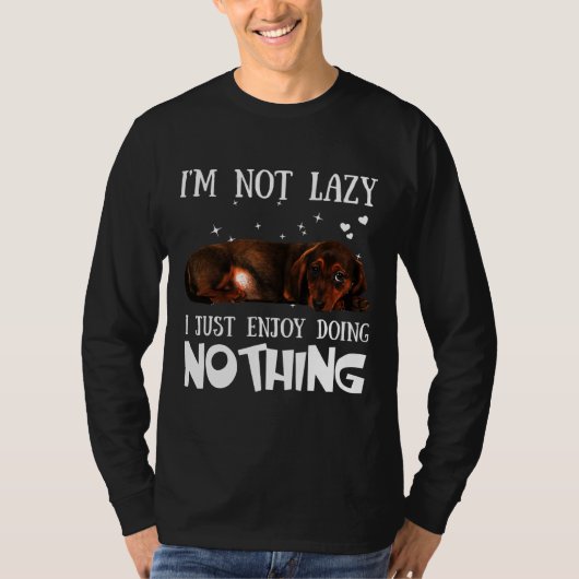 Dachshund Funny T-shirt (Voorkant)