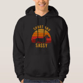  Dachshund Funny Weiner Dog Short Sassy Hoodie (Voorkant)