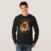 Dachshund Funny Wiener Dog Pet D Stands for Dachs T-shirt (Voorkant volledig)
