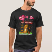 Dachshund Funny Wiener Dog Understanding Love Trus T-shirt (Voorkant)
