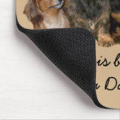 Dachshund Gang Mousepad Muismat (Hoek)