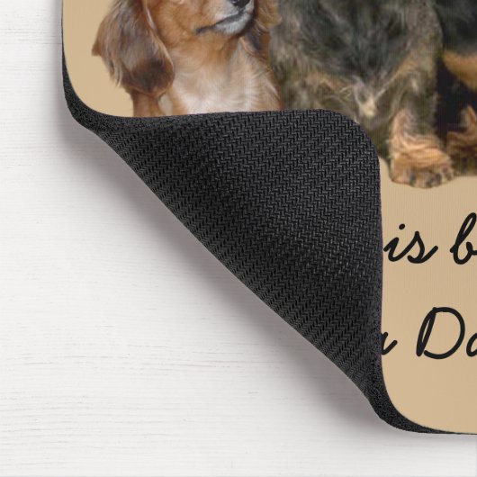 Dachshund Gang Mousepad Muismat (Hoek)