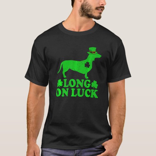 Dachshund Geluk T-shirt (Voorkant)