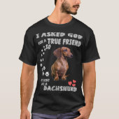 Dachshund Gezegde Moeder Wiener Pa Weenie Lover Sa T-shirt (Voorkant)