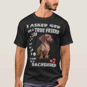 Dachshund Gezegde Moeder Wiener Pa Weenie Lover Sa T-shirt