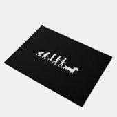 Dachshund Gift Dixie Wiener Doxie Dackel Deurmat (Schuin)