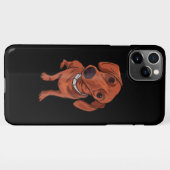 Dachshund Gift | Funny Cute Hondenliefhebbers iPhone Hoesje (Achterkant horizontaal)