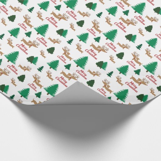 Dachshund Gift Wrap Wrapping Paper Doxie Weender Cadeaupapier (Hoek)