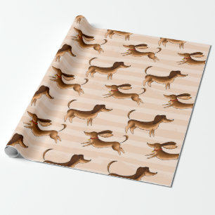 Dachshund Gift Wrapping Paper Cadeaupapier