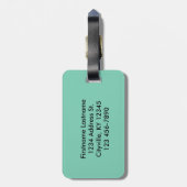 Dachshund Gifts Bagagelabel (Achterkant verticaal)