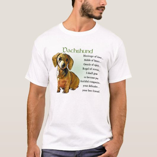 Dachshund Gifts Doxie Lovers Kleding T-shirt (Voorkant)