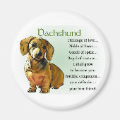 Dachshund Gifts Magneet (Voorkant)