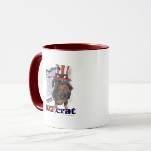 Dachshund Gifts Mok (Voorkant links)