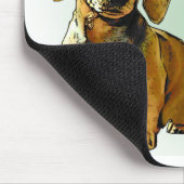 Dachshund Gifts Muismat (Hoek)